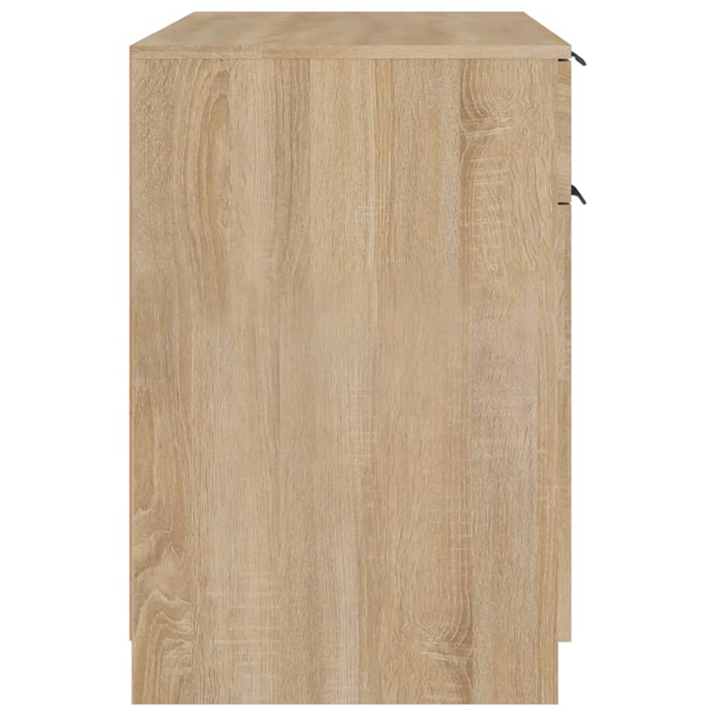 Radni stol boja hrasta sonome 100x50x75 cm konstruirano drvo