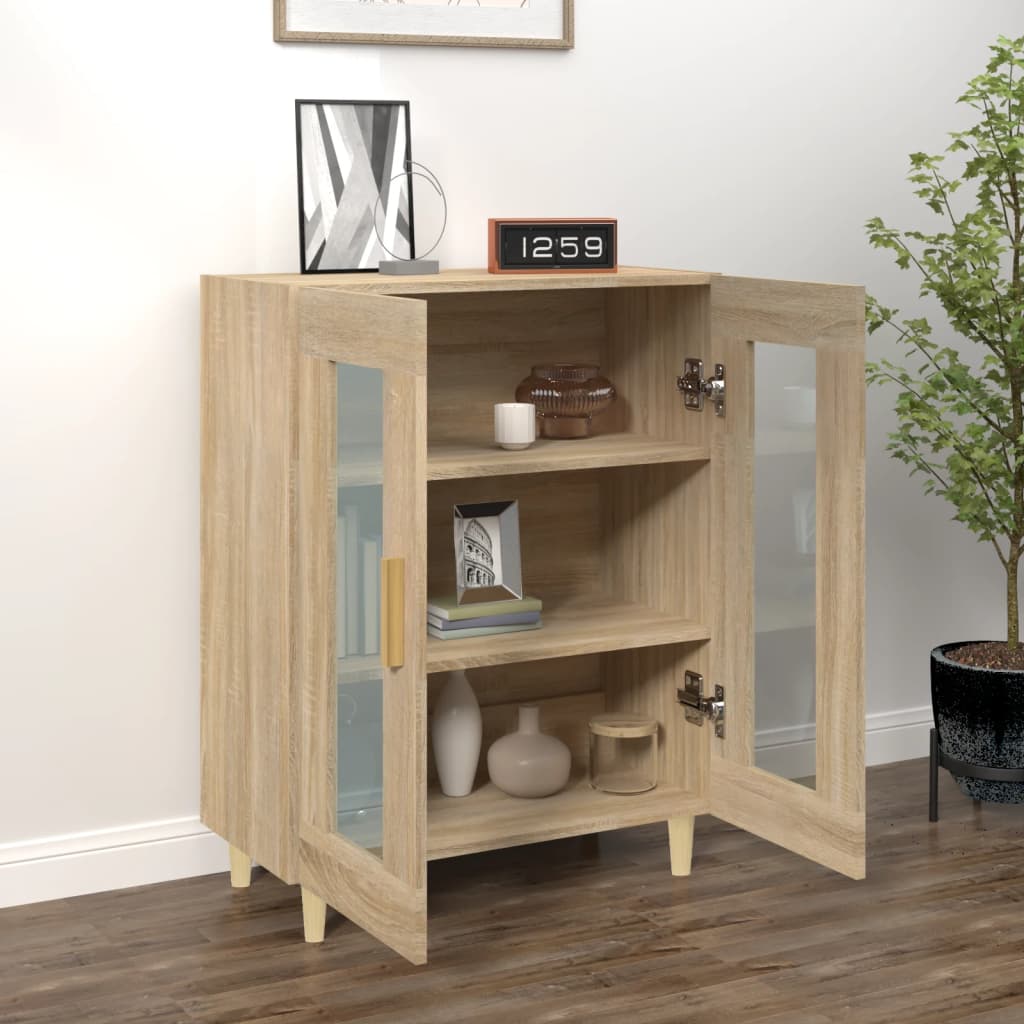 Komoda boja hrasta sonome 69,5x34x90 cm od konstruiranog drva