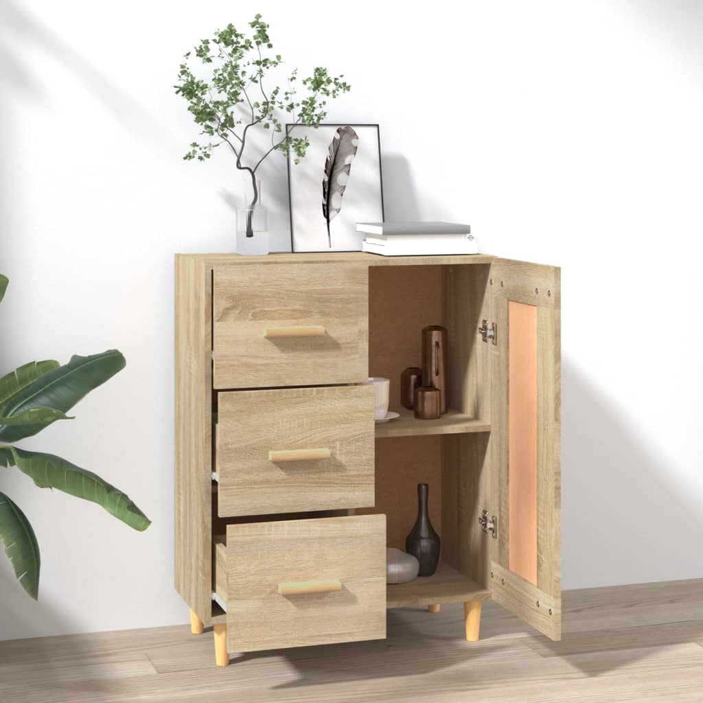 Komoda boja hrasta sonome 69,5x34x90 cm od konstruiranog drva