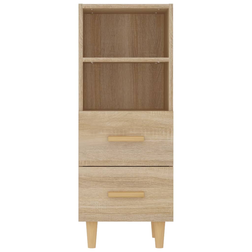 Komoda boja hrasta sonome 34,5x34x90 cm od konstruiranog drva