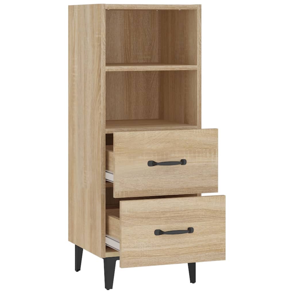 Komoda boja hrasta sonome 34,5x34x90 cm od konstruiranog drva