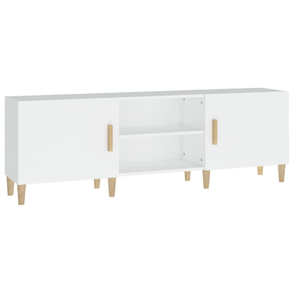 TV ormarić bijeli 150 x 30 x 50 cm od konstruiranog drva