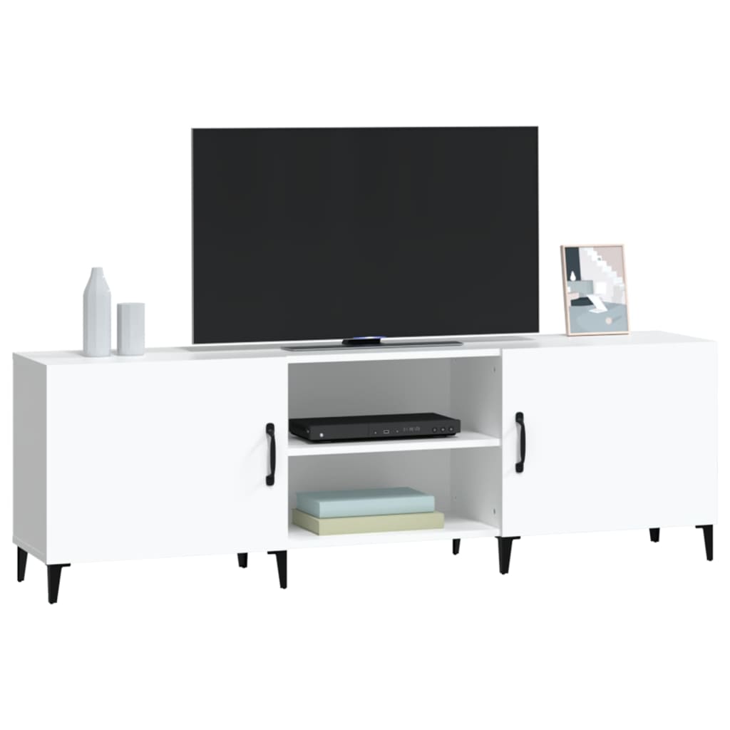 TV ormarić bijeli 150 x 30 x 50 cm od konstruiranog drva