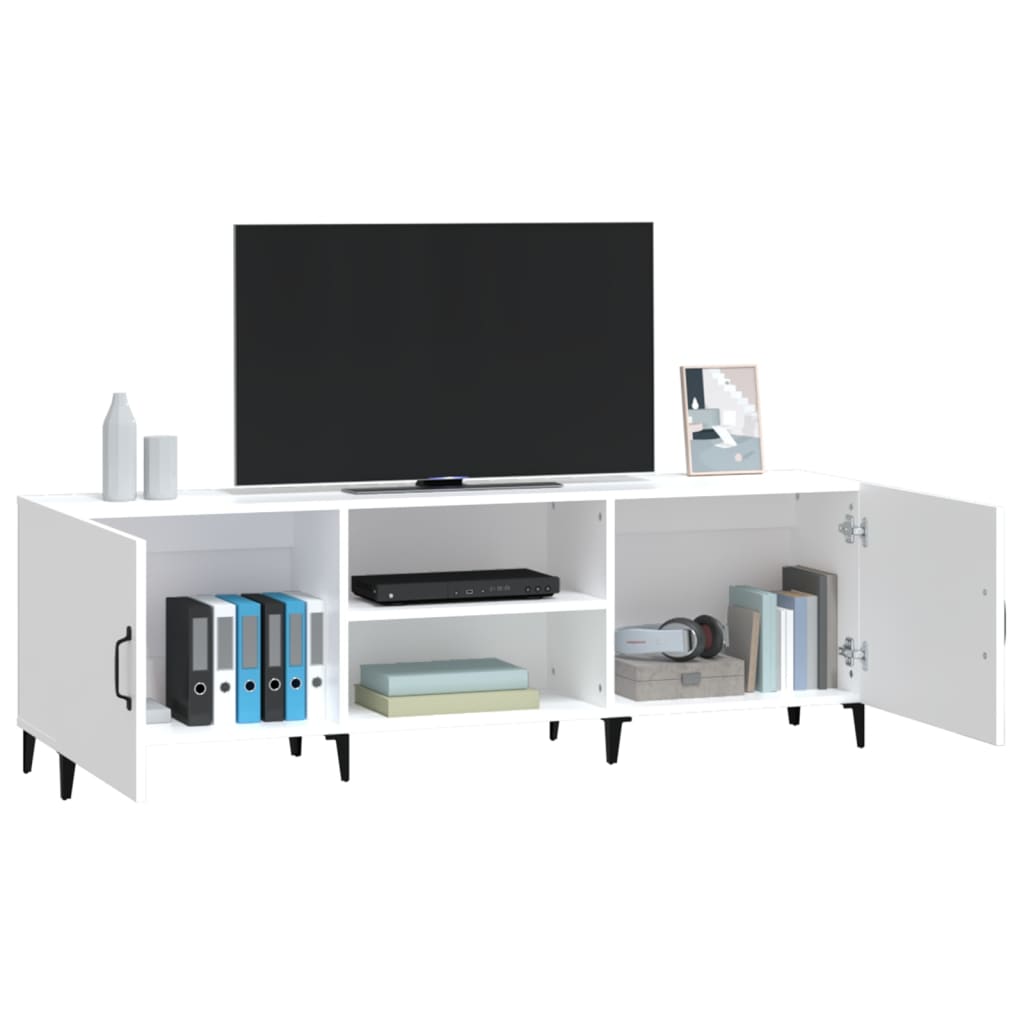 TV ormarić bijeli 150 x 30 x 50 cm od konstruiranog drva