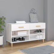 Ormarić za cipele bijeli 102 x 35 x 55 cm od konstruiranog drva