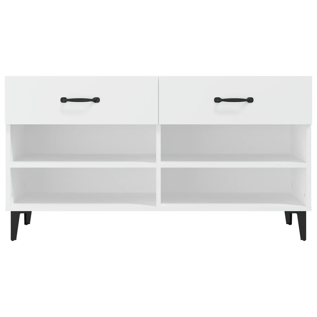 Ormarić za cipele bijela 102x35x55 cm od konstruiranog drva