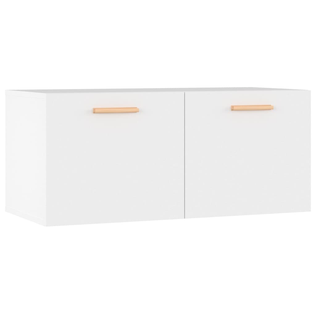 Zidni ormarić bijeli 80 x 35 x 36,5 cm od konstruiranog drva