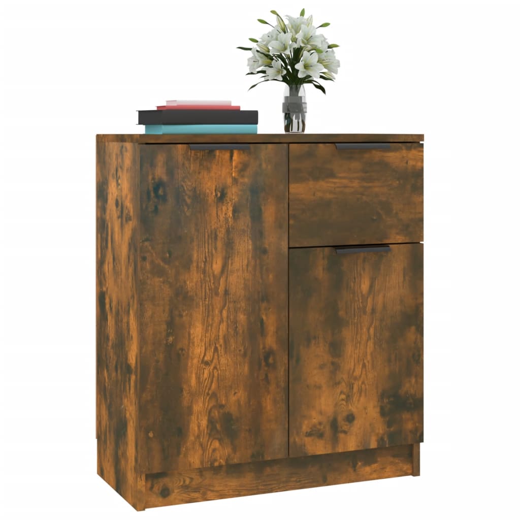 Komoda boja dimljenog hrasta 60x30x70 cm od konstruiranog drva