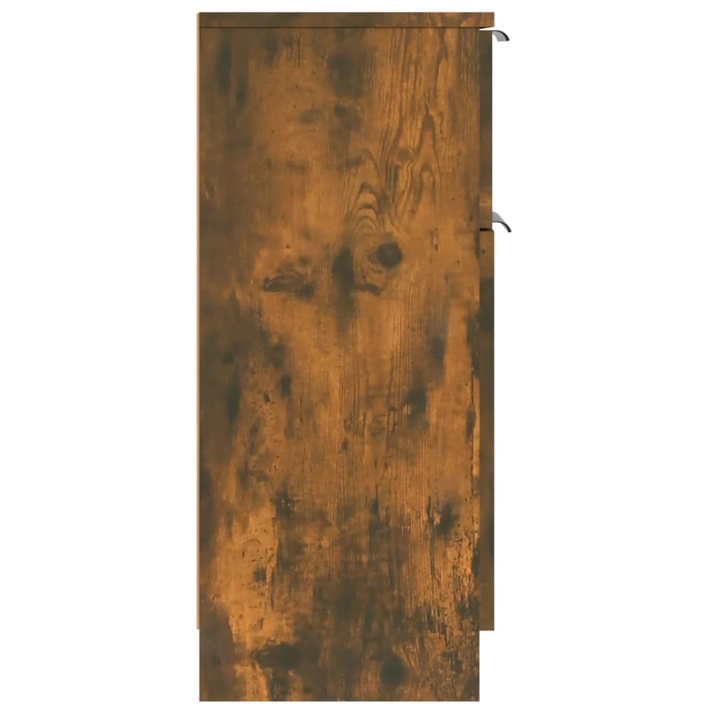 Komode boja dimljenog hrasta 30x30x70cm konstruirano drvo