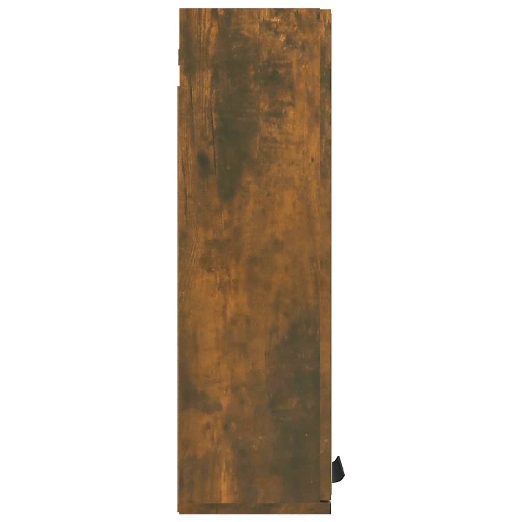 Kupaonski ormarić s ogledalom dimljeni hrast 64 x 20 x 67 cm