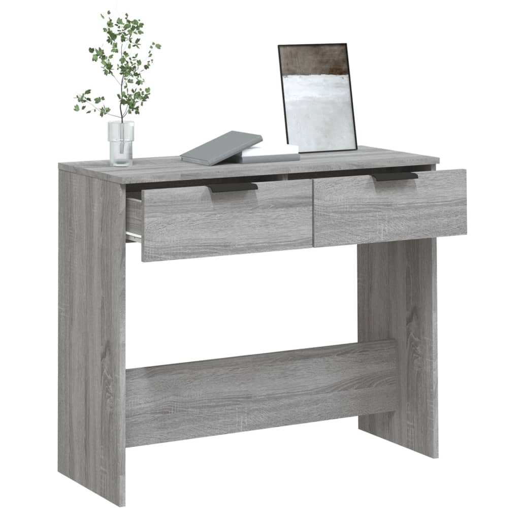 Konzolni stol boja hrasta sonome 90x36x75 cm konstruirano drvo