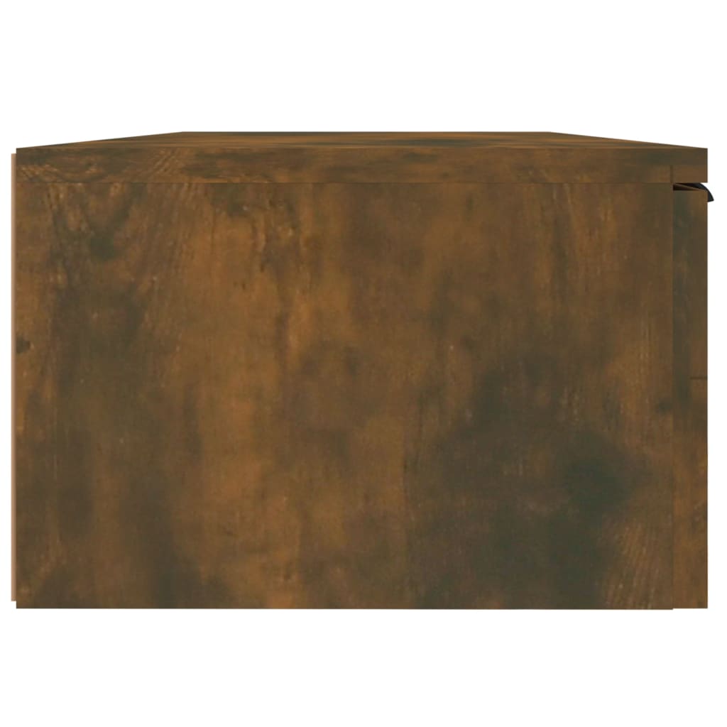 Zidni ormarić dimljeni hrast 68x30x20 cm konstruirano drvo
