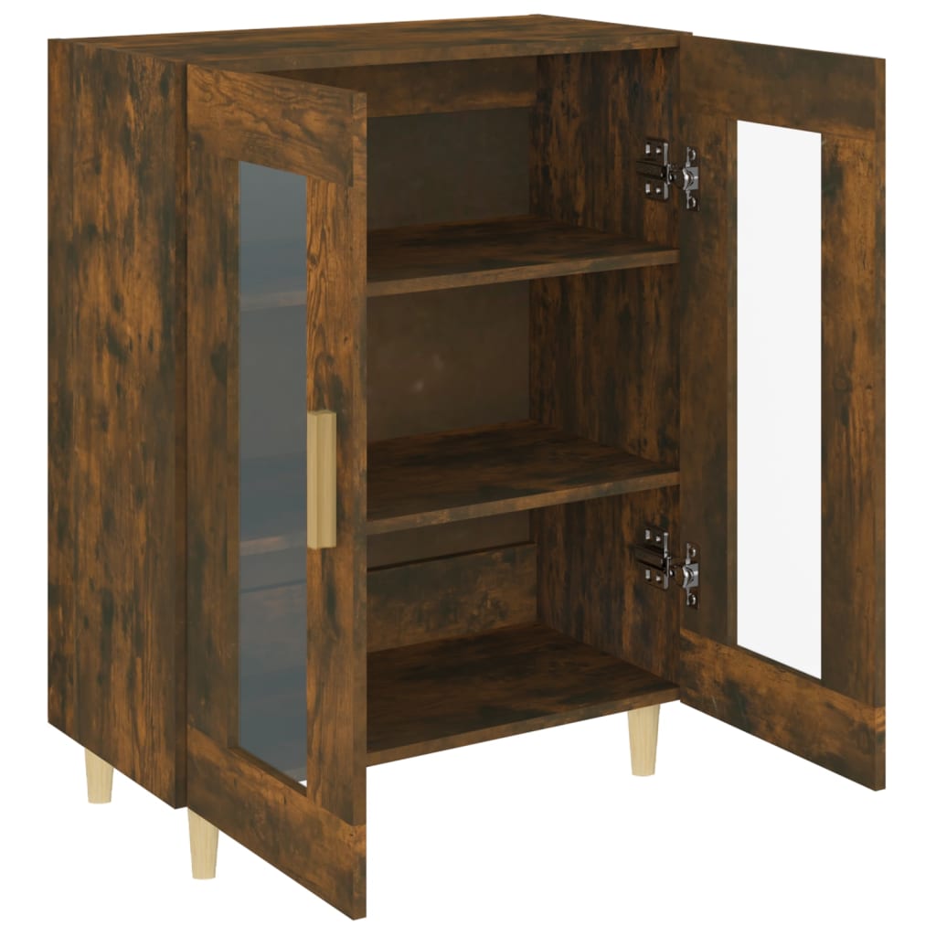 Komoda boja dimljenog hrasta 69,5x34x90 cm konstruirano drvo