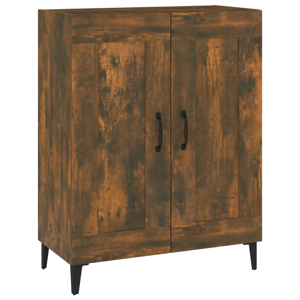 Komoda boja dimljenog hrasta 69,5x34x90 cm konstruirano drvo