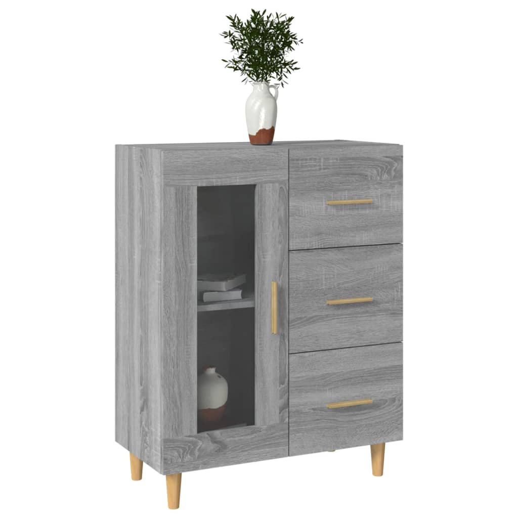 Komoda boja hrasta sonome 69,5 x 34 x 90 cm konstruirano drvo