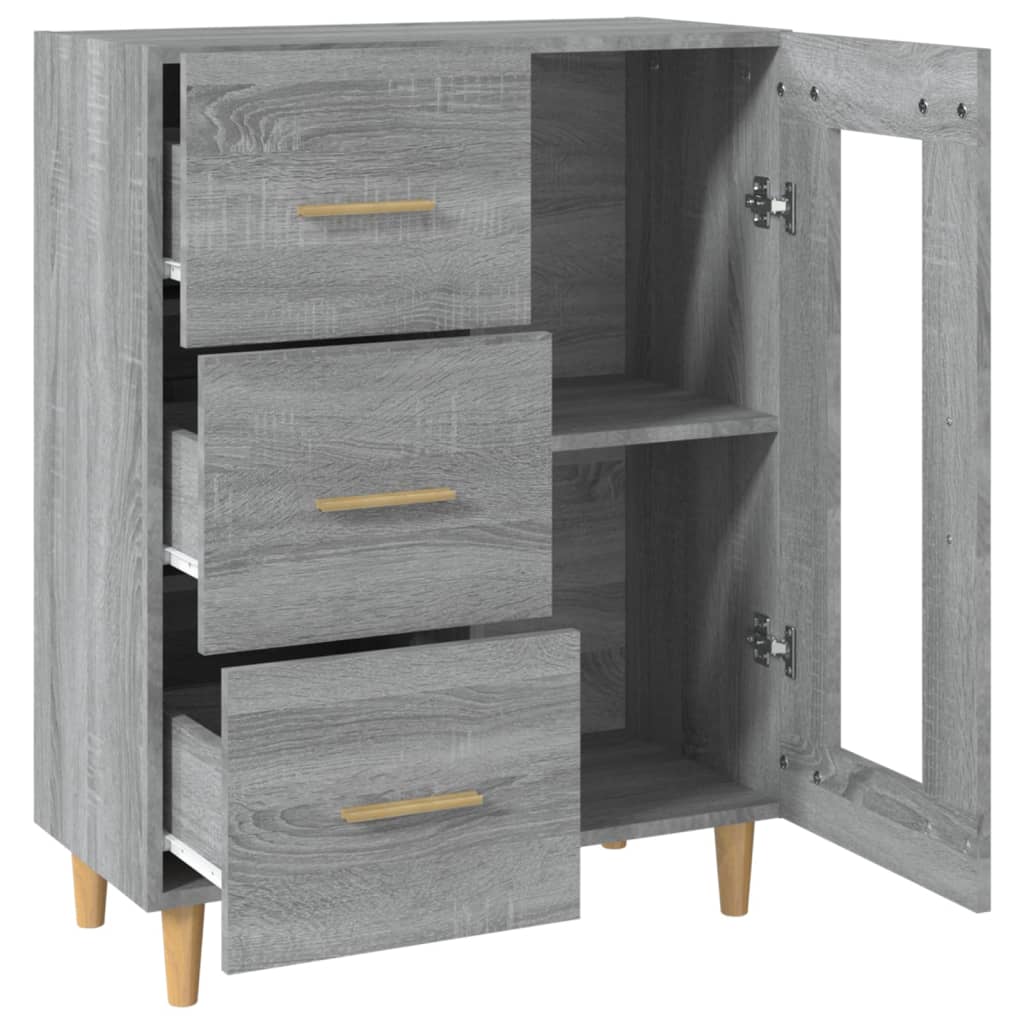 Komoda boja hrasta sonome 69,5 x 34 x 90 cm konstruirano drvo