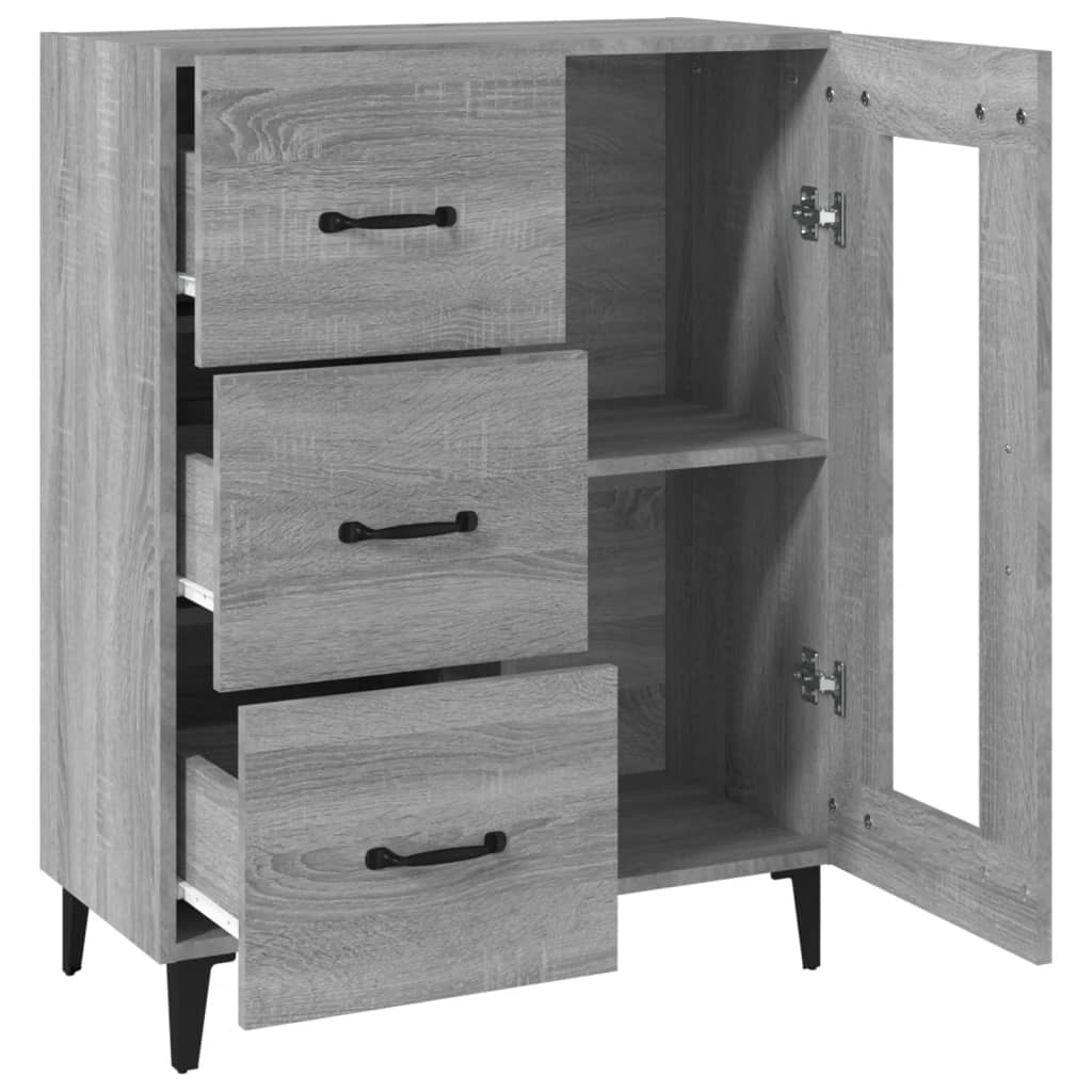 Komoda boja hrasta sonome 69,5 x 34 x 90 cm konstruirano drvo
