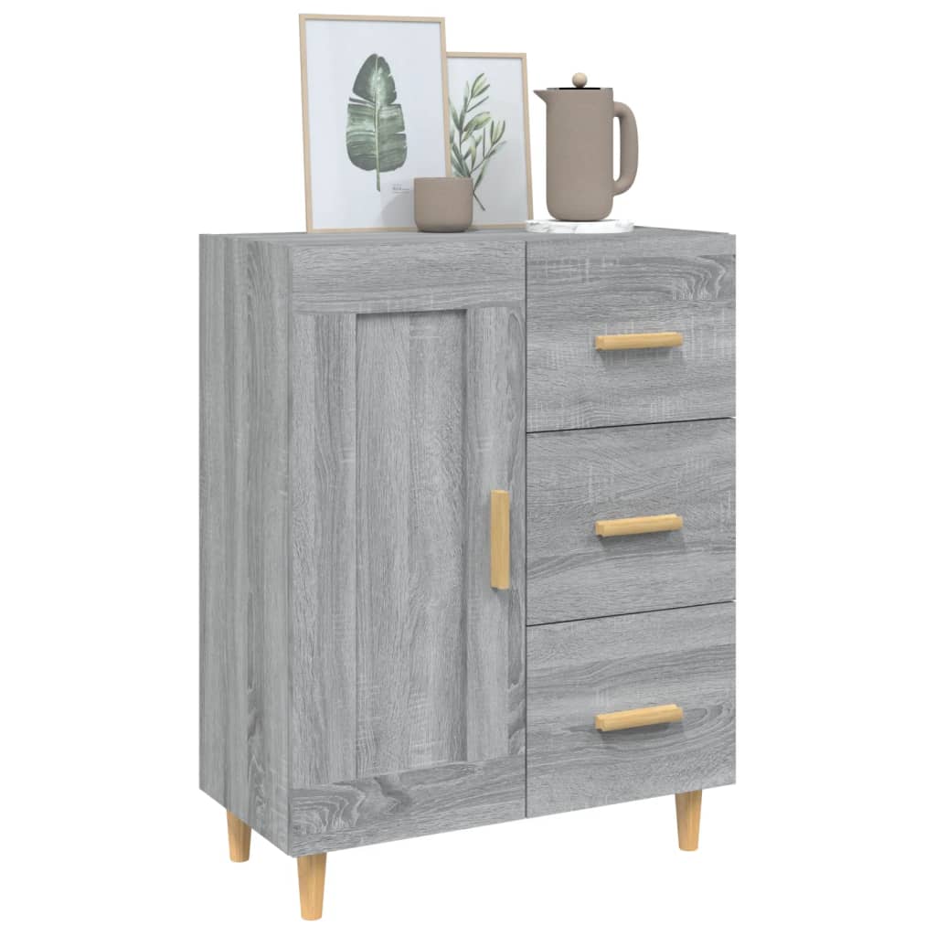 Komoda boja hrasta sonome 69,5 x 34 x 90 cm konstruirano drvo