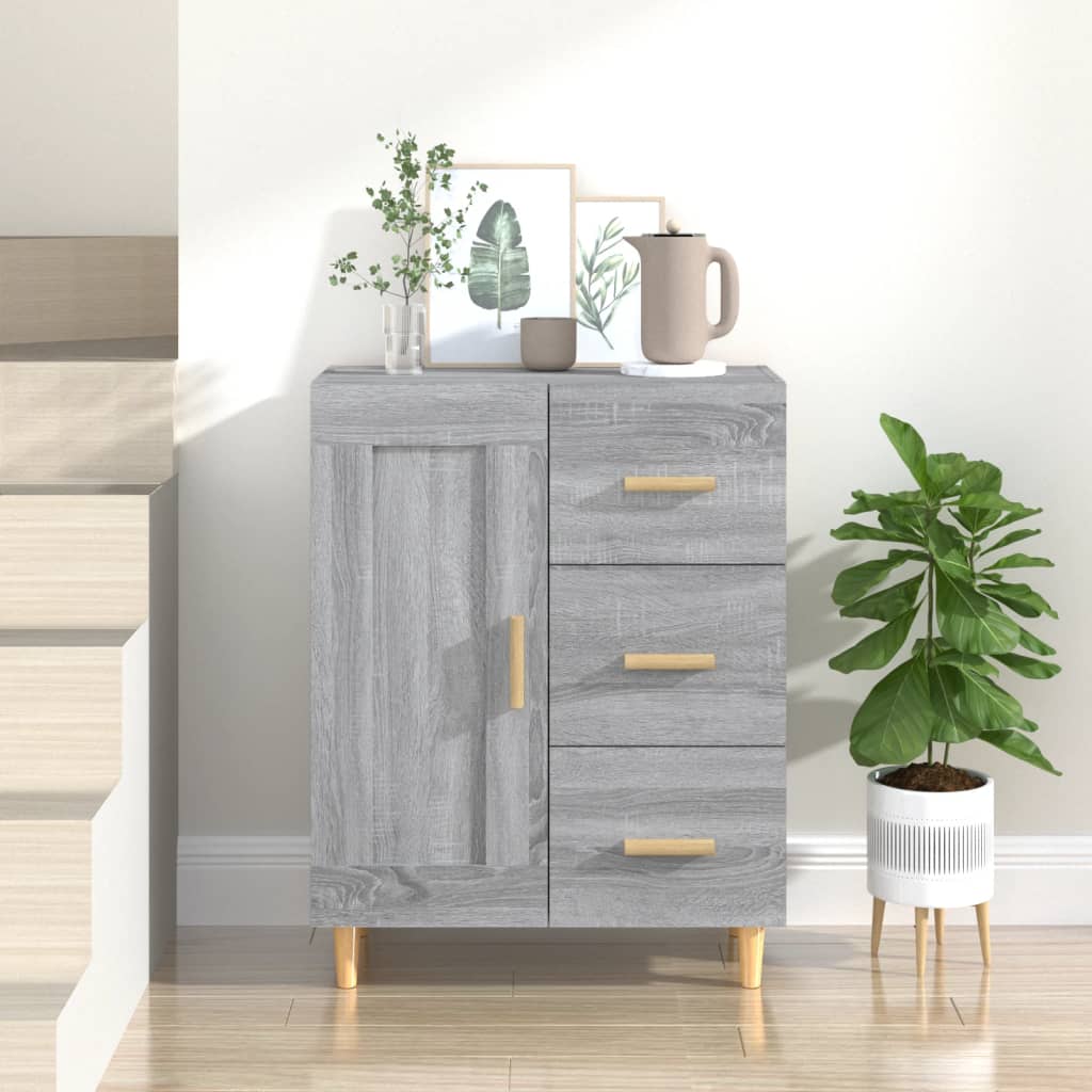 Komoda boja hrasta sonome 69,5 x 34 x 90 cm konstruirano drvo