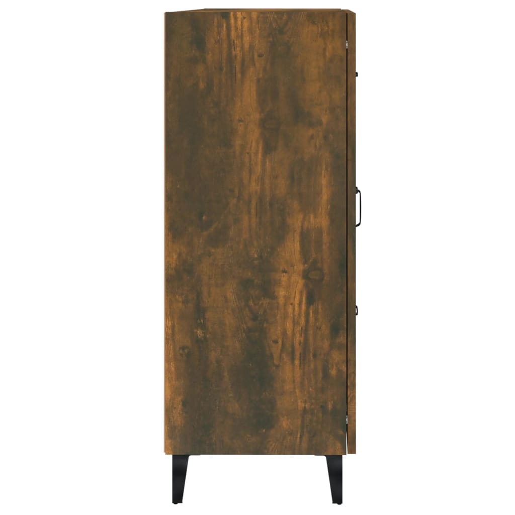 Komoda boja dimljenog hrasta 69,5x34x90 cm konstruirano drvo