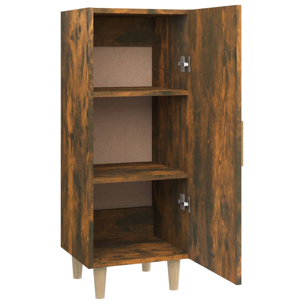 Komoda boja dimljenog hrasta 34,5x34x90 cm konstruirano drvo