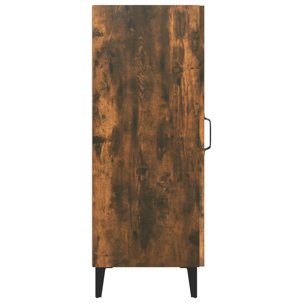 Komoda boja dimljenog hrasta 34,5x34x90 cm konstruirano drvo