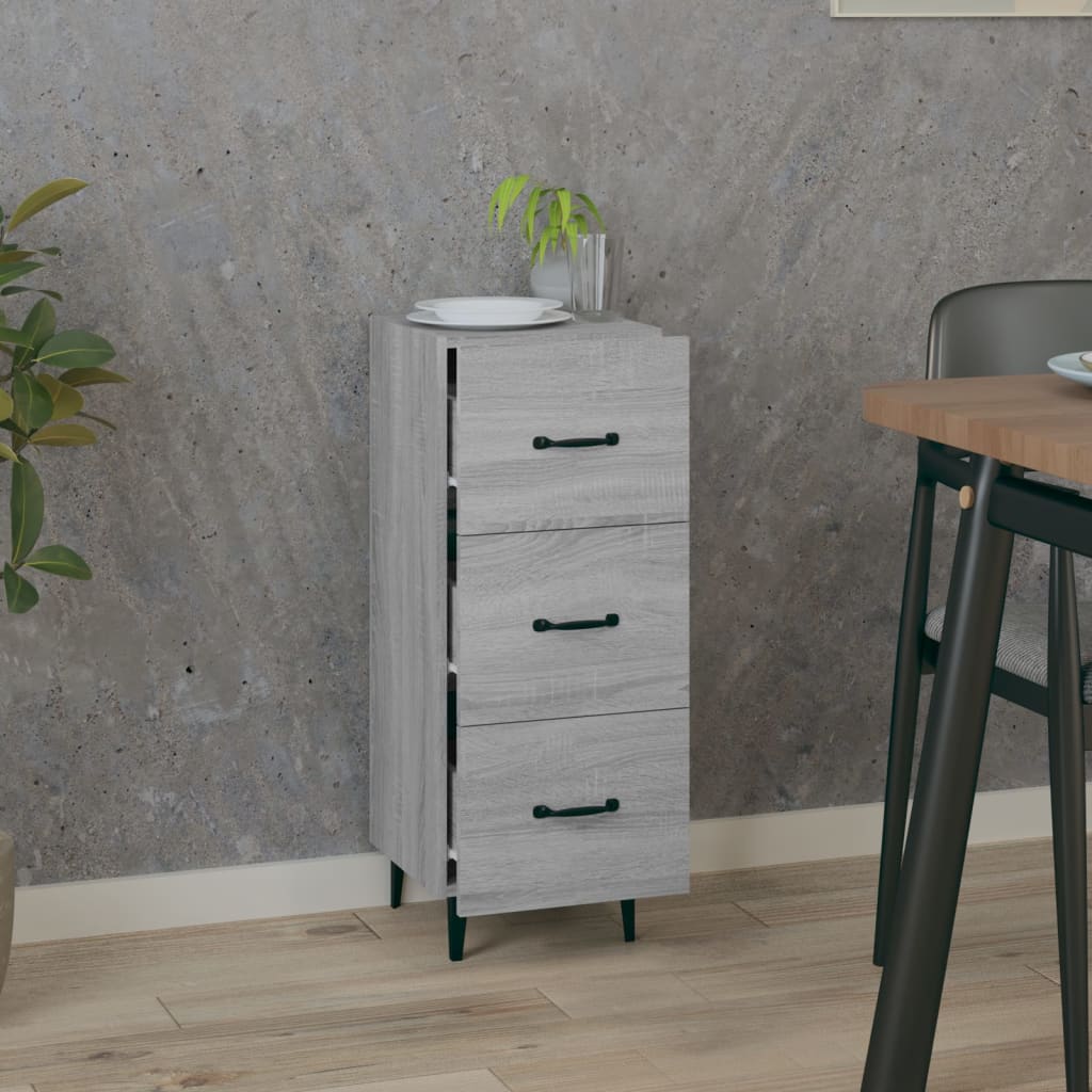 Komoda boja hrasta sonome 34,5x34x90 cm od konstruiranog drva