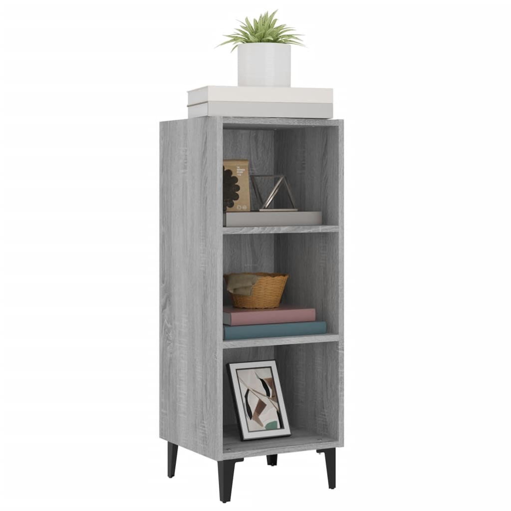 Komoda boja hrasta sonome 34,5x32,5x90 cm konstruirano drvo
