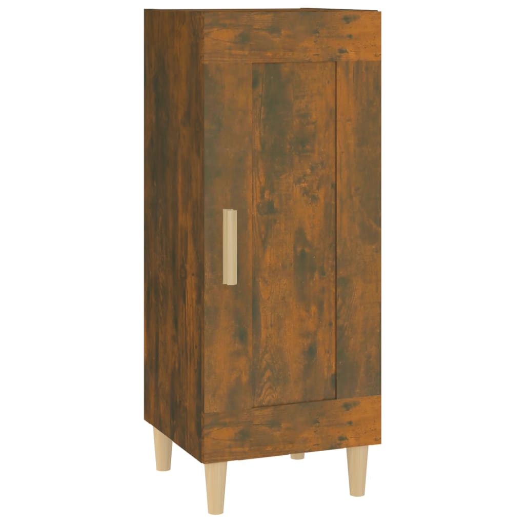 Komoda boja dimljenog hrasta 34,5x34x90 cm konstruirano drvo