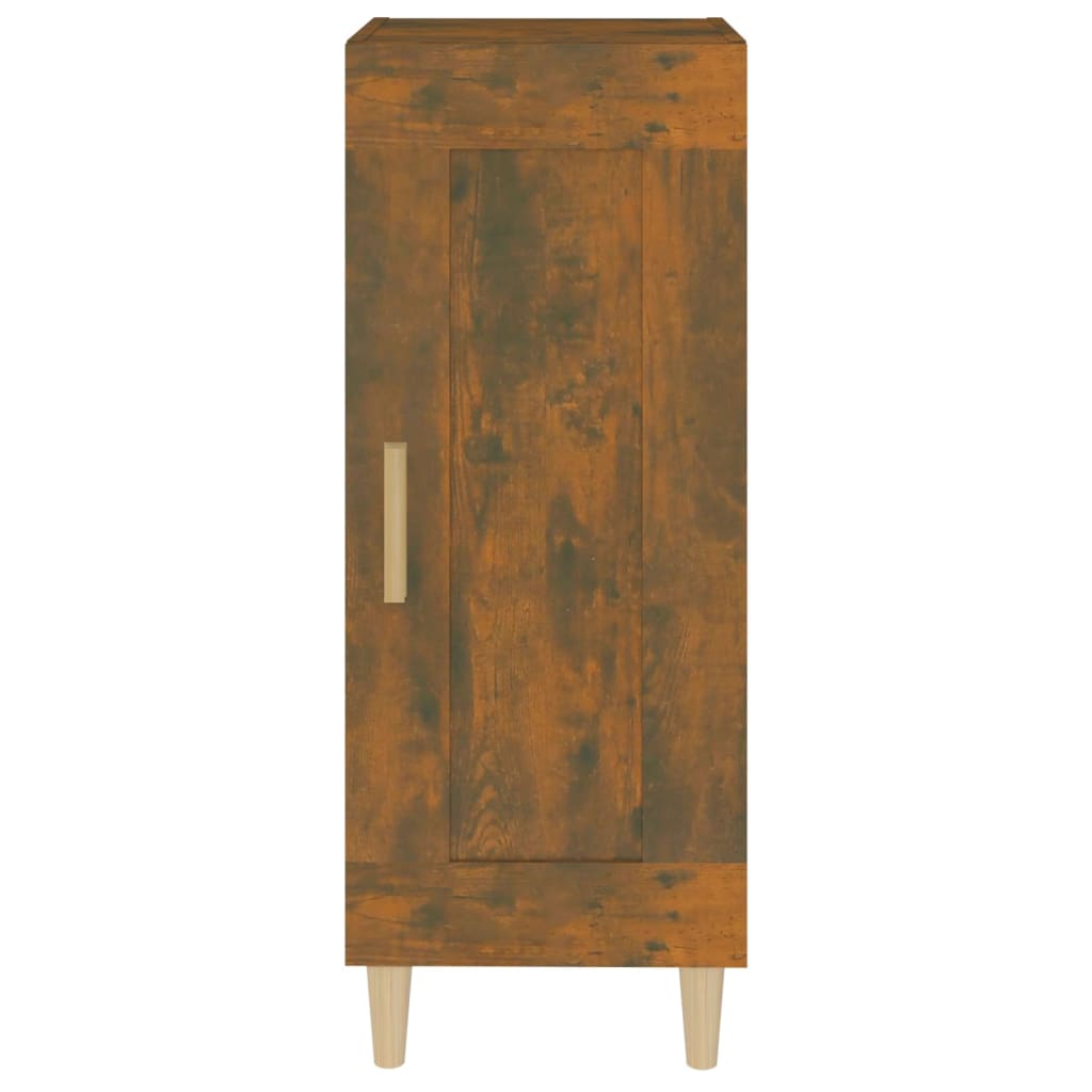 Komoda boja dimljenog hrasta 34,5x34x90 cm konstruirano drvo