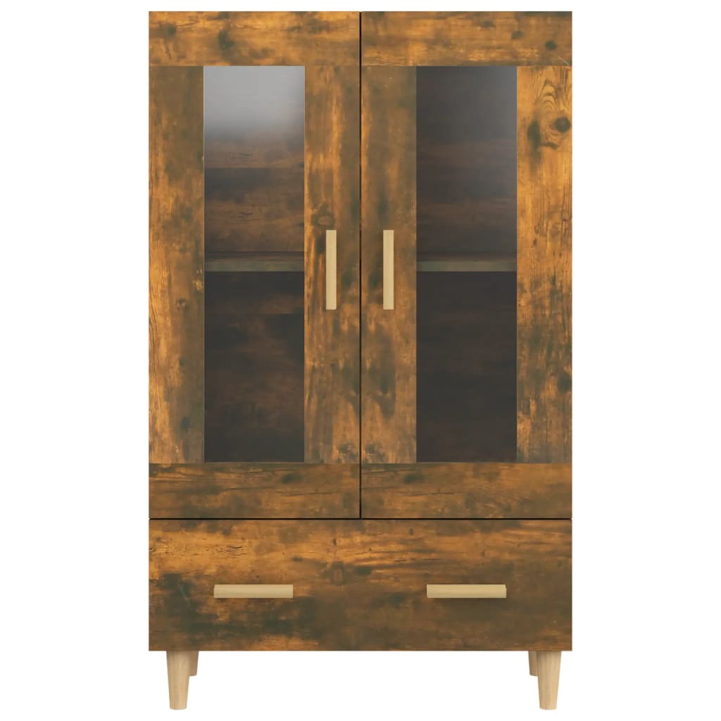 Komoda boja dimljenog hrasta 70 x 31 x 115 cm konstruirano drvo