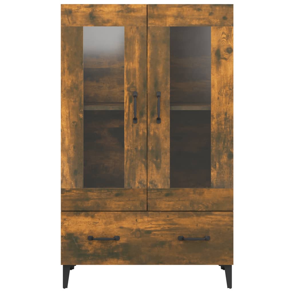 Komoda boja dimljenog hrasta 70 x 31 x 115 cm konstruirano drvo