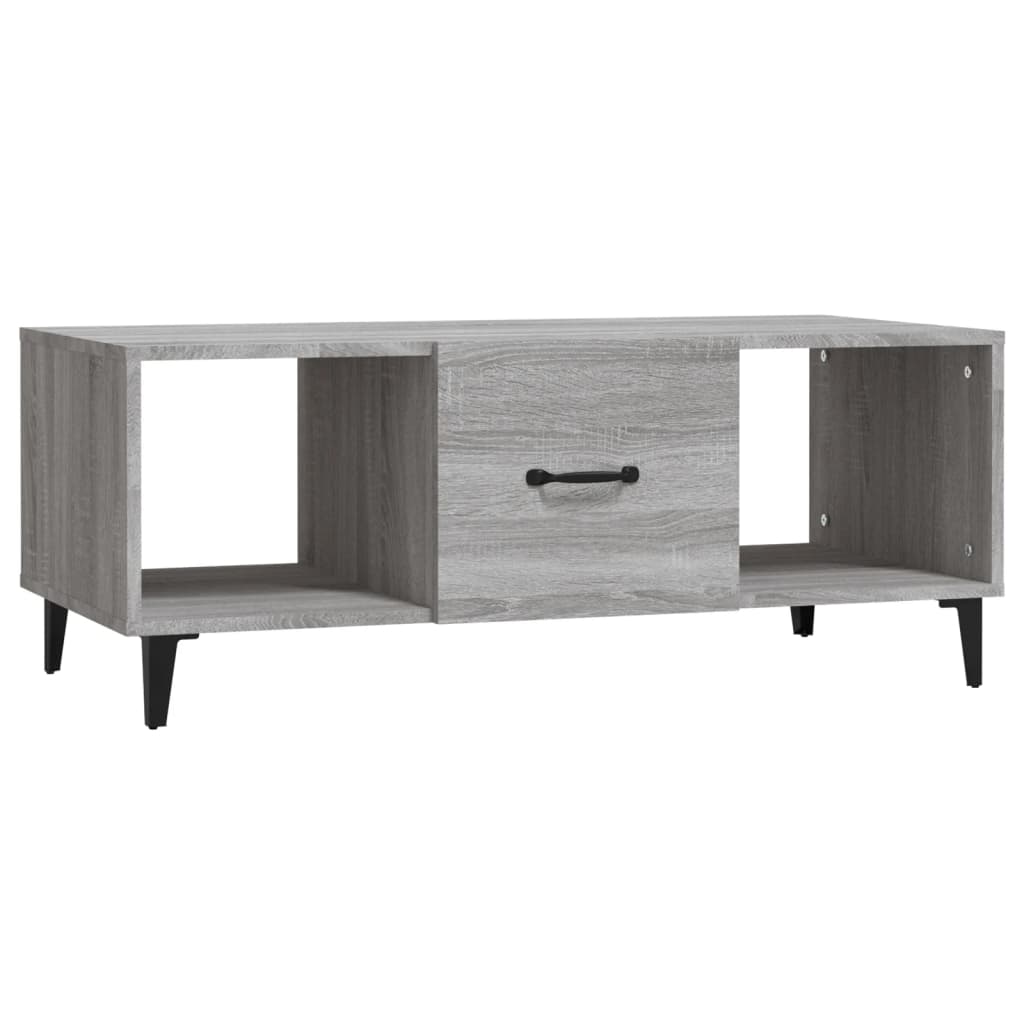 Stolić za kavu boja hrasta 102x50x40 cm konstruirano drvo