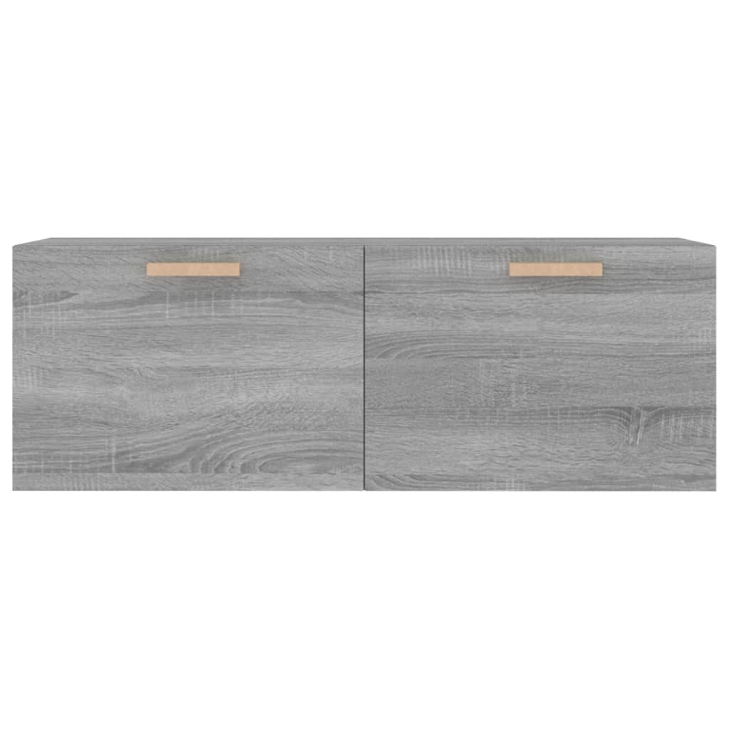 Zidni ormarić boja sivog hrasta100x36,5x35 cm konstruirano drvo