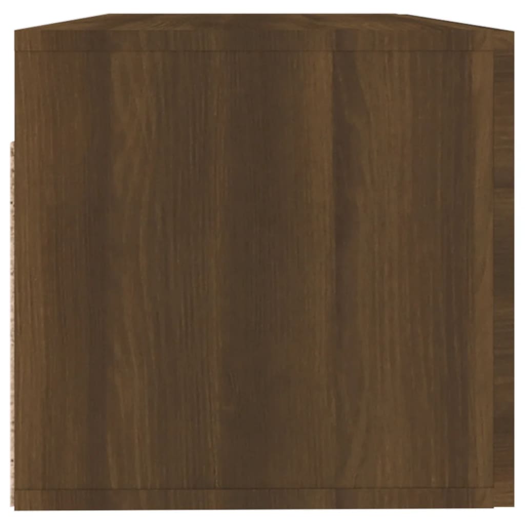 Zidni ormarić Smeđi hrast 100 x 36,5 x 35 cm konstruirano drvo