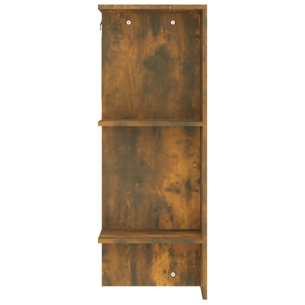 Ormarić za hodnik boja hrasta 97,5x37x99 cm konstruirano drvo