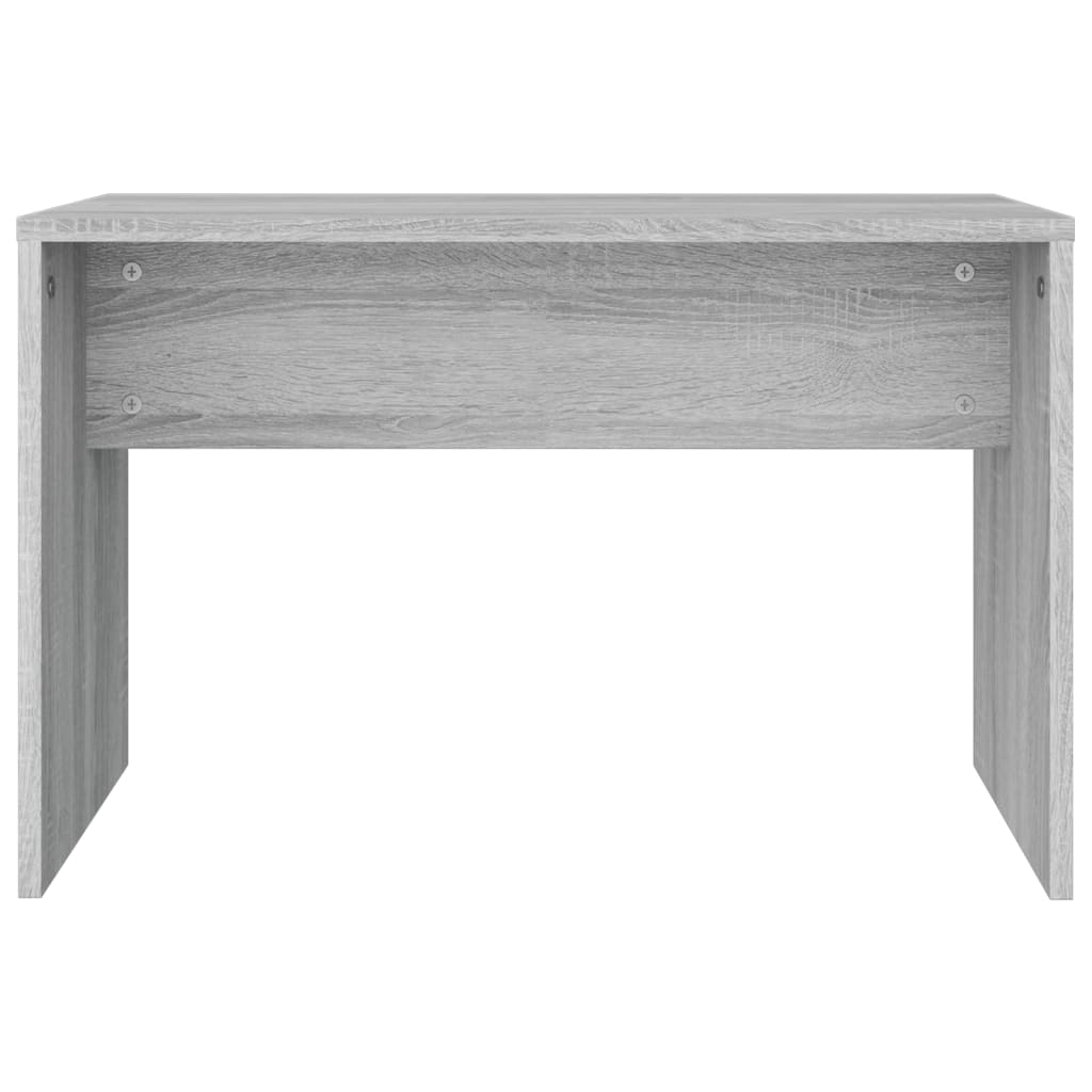 Toaletni stolac boja sivog hrasta sonome 70 x 35 x 45 cm drveni