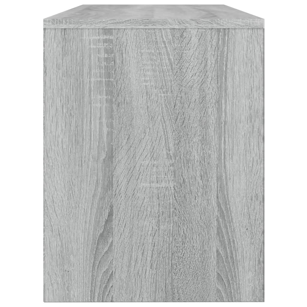 Toaletni stolac boja sivog hrasta sonome 70 x 35 x 45 cm drveni