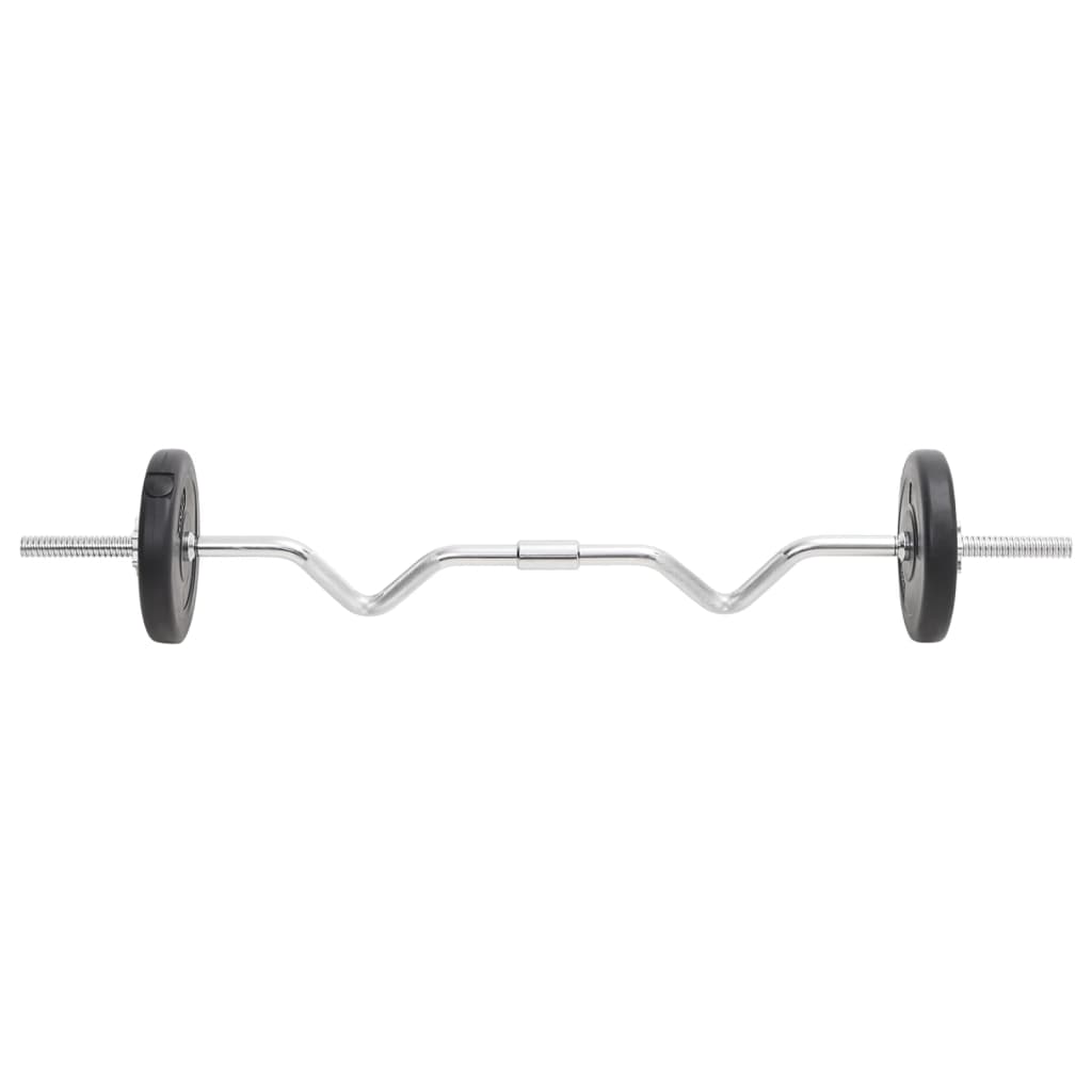 Set dvoručnih i jednoručnih utega 30 kg