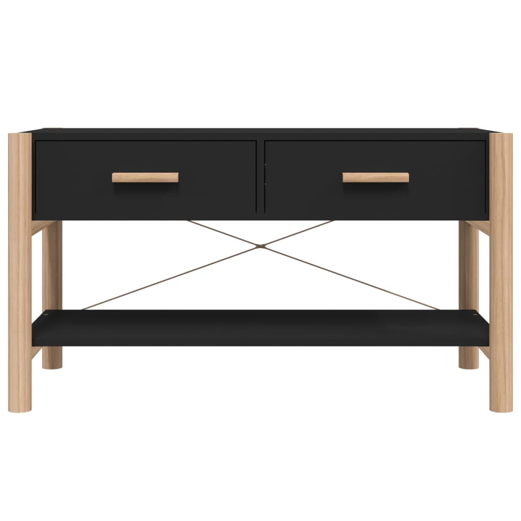TV ormarić crni 82 x 38 x 45 cm od konstruiranog drva