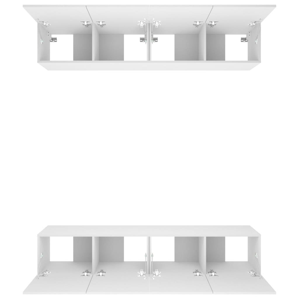 TV ormarići 4 kom bijeli 80 x 30 x 30 cm od konstruiranog drva