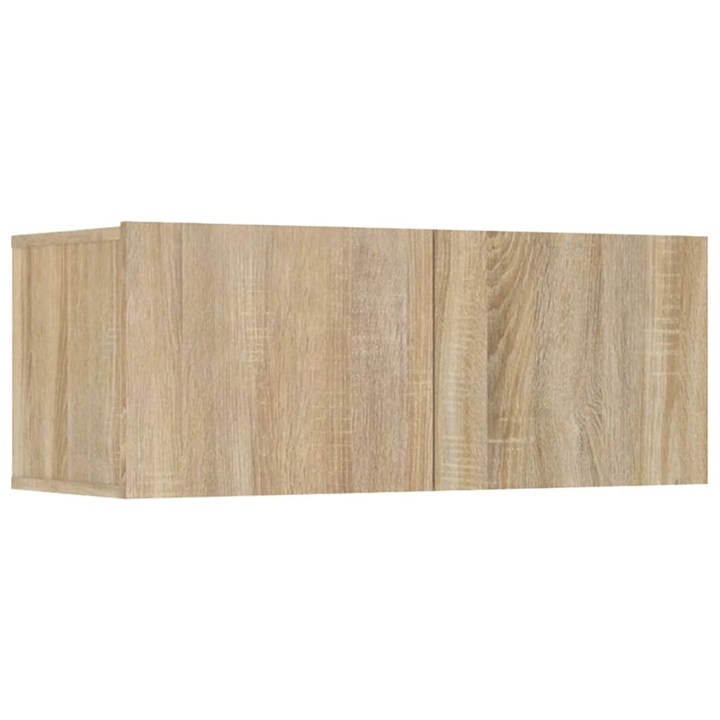TV ormarići 4 kom boja hrasta 80x30x30 cm od konstruiranog drva