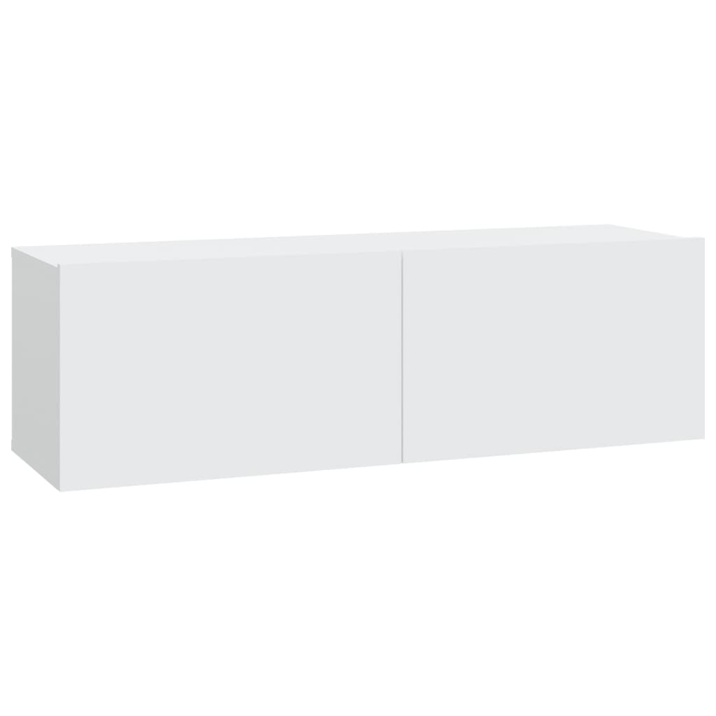 6-dijelni set TV ormarića bijeli od konstruiranog drva