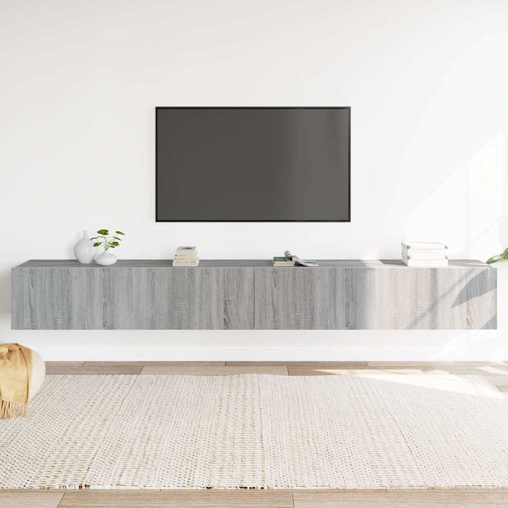 3-dijelni set TV ormarića boja hrasta sonome konstruirano drvo