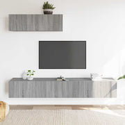 3-dijelni set TV ormarića boja hrasta sonome konstruirano drvo