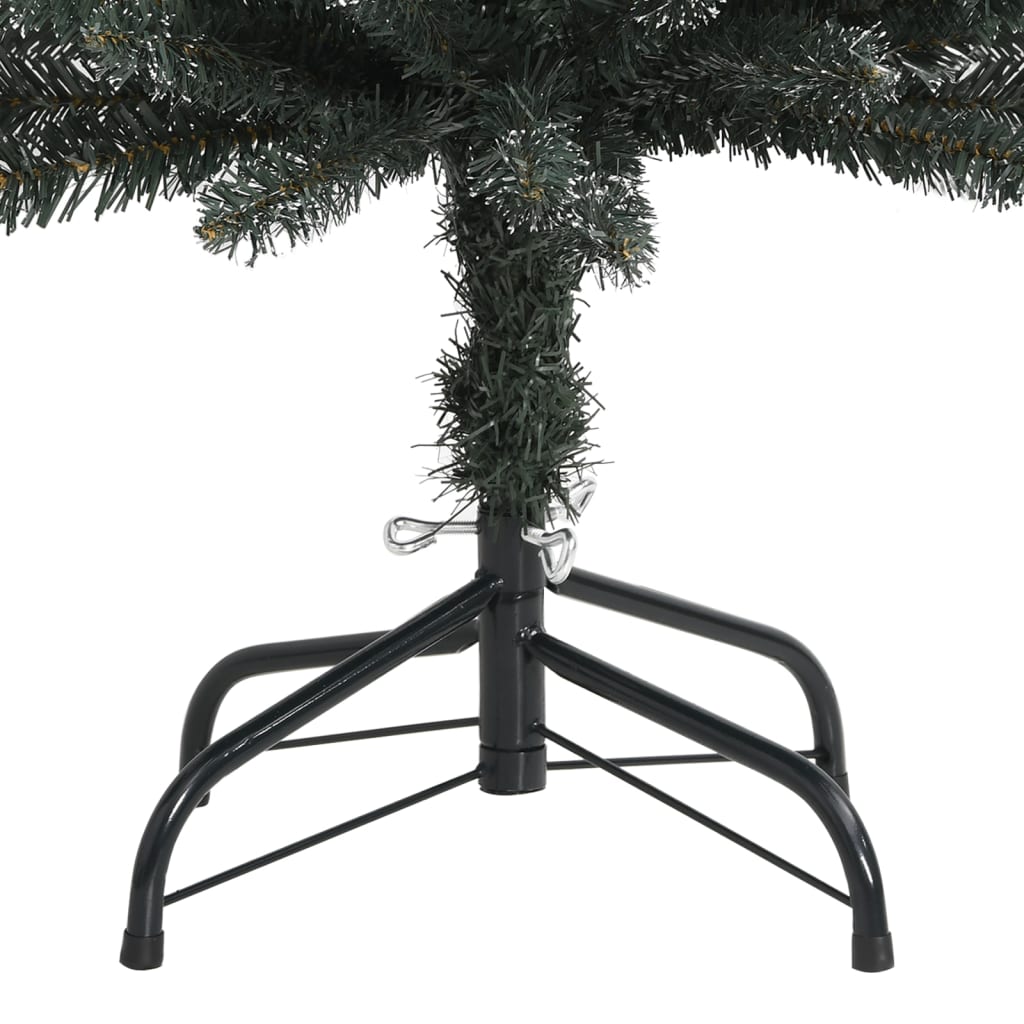 Umjetno usko božićno drvce sa stalkom zeleno 120 cm PVC