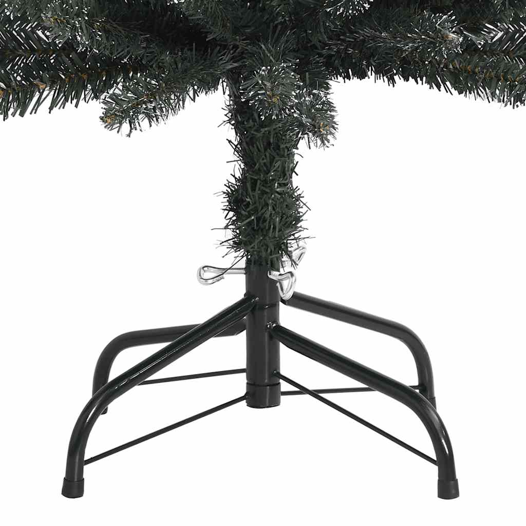 Umjetno usko božićno drvce sa stalkom zeleno 150 cm PVC