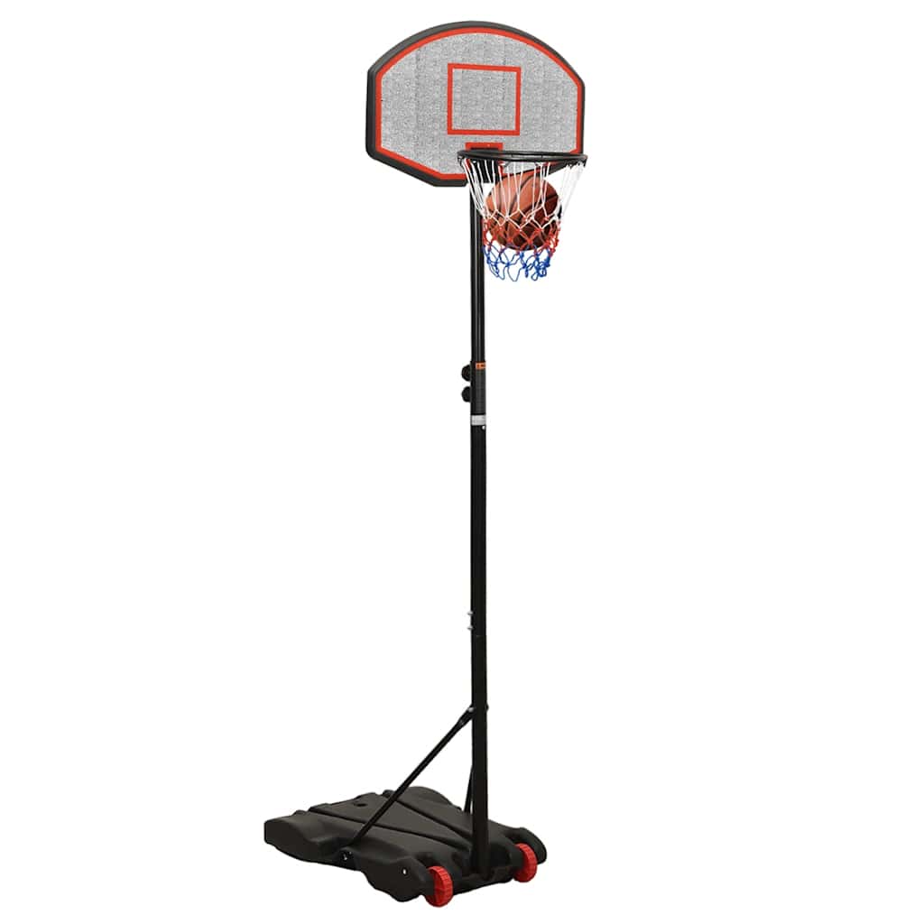 Košarkaški stalak crni 216 - 250 cm od polietilena