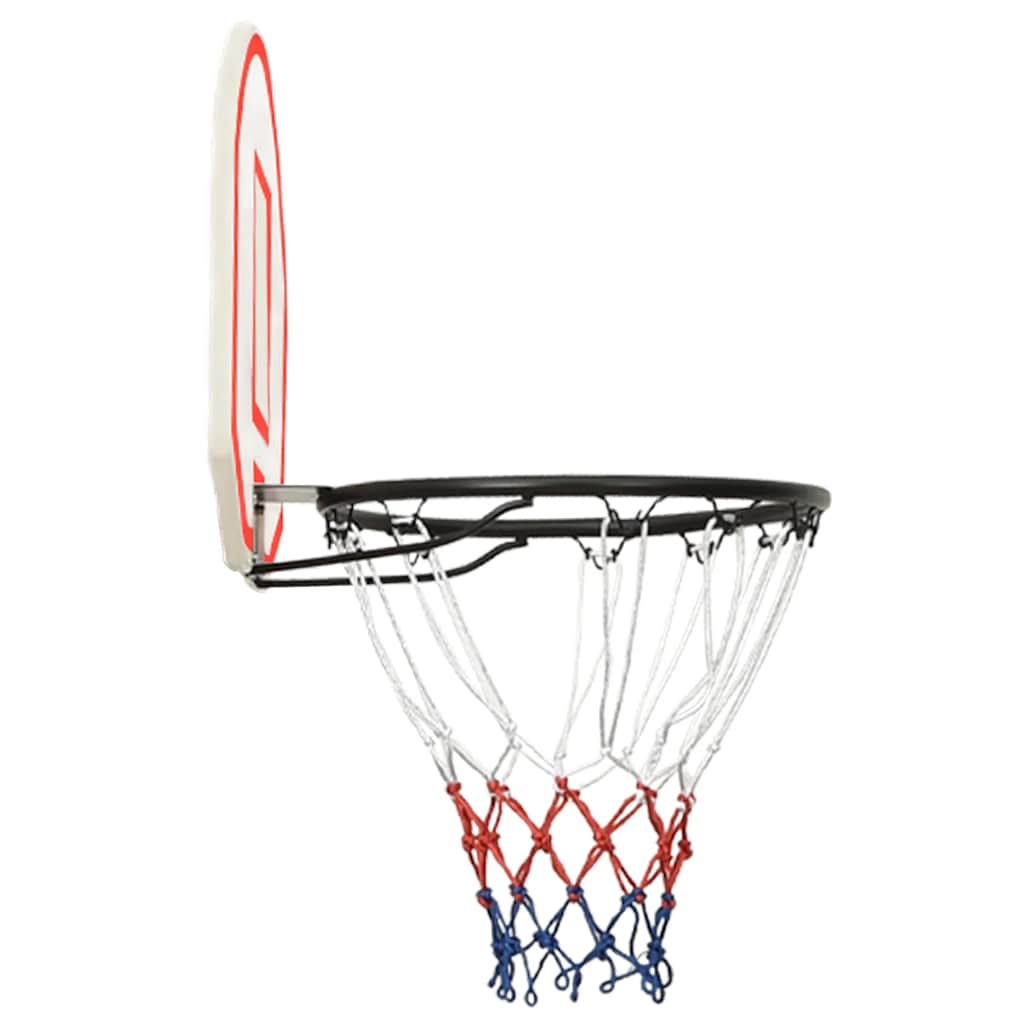 Košarkaška ploča bijela 71 x 45 x 2 cm od polietilena