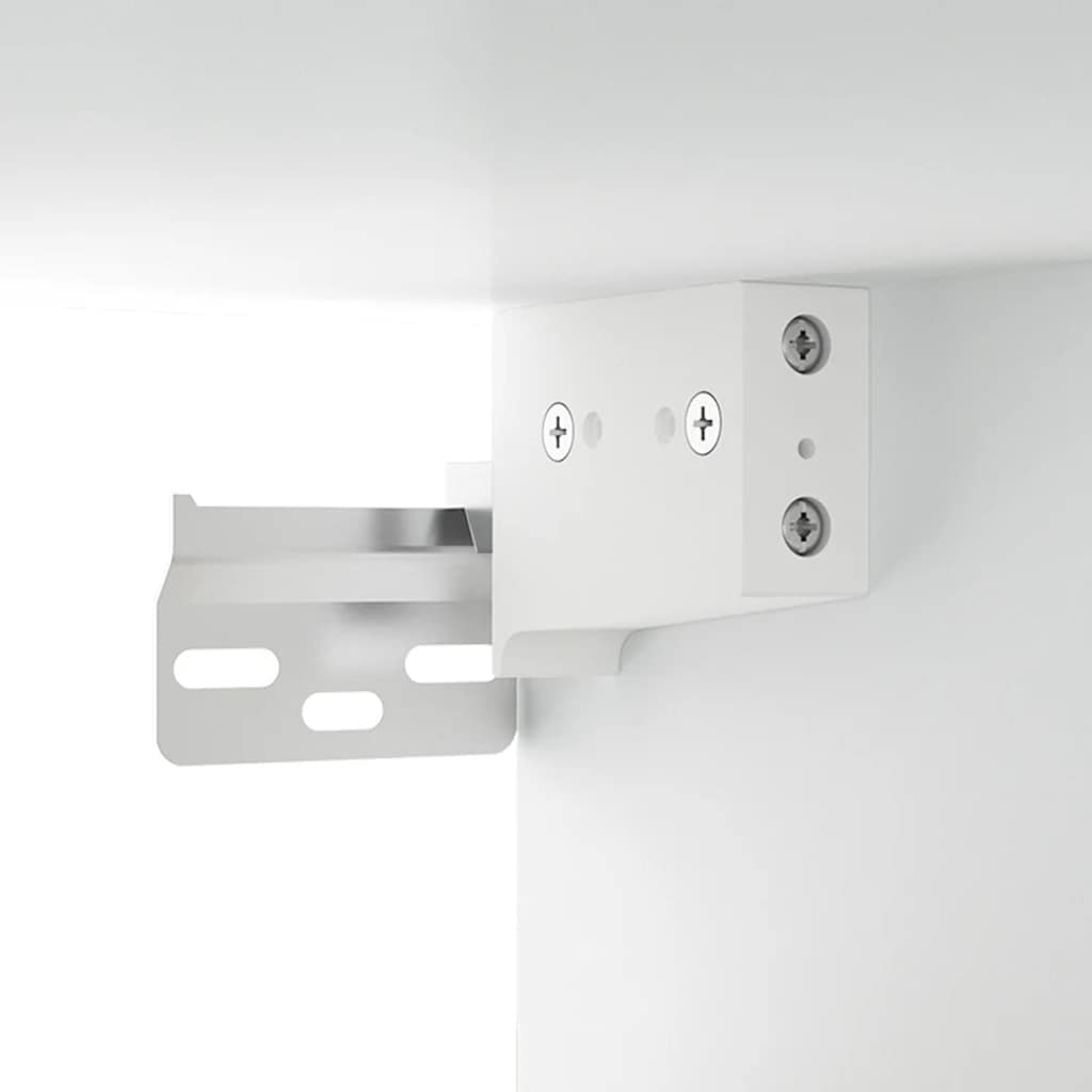 Zidni ormarići 2 kom bijeli 80 x 35 x 36,5 cm konstruirano drvo